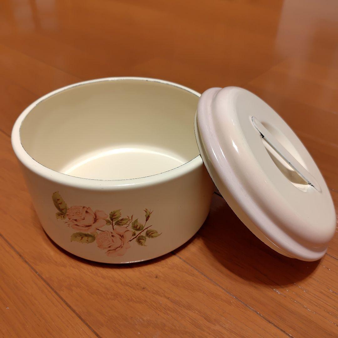 イマン　ダイアナローズ　 ホーロー丸缶セット