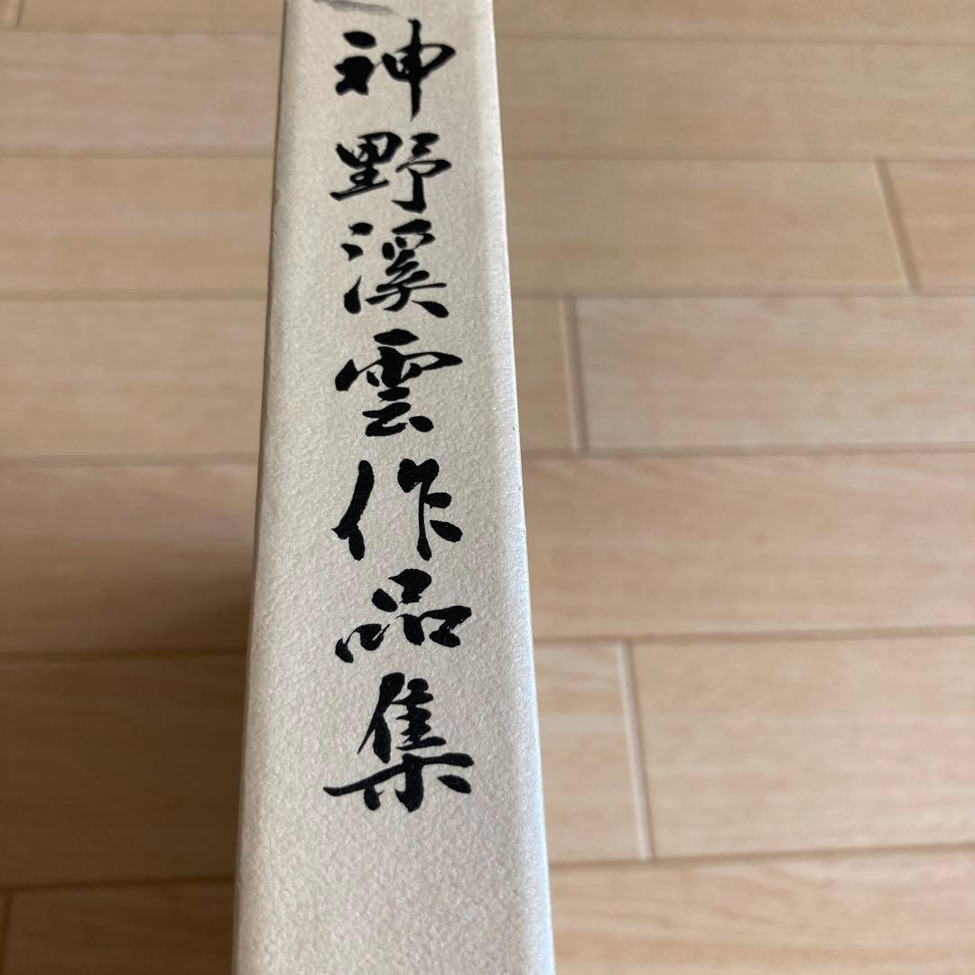 書道本　神野渓雲作品集