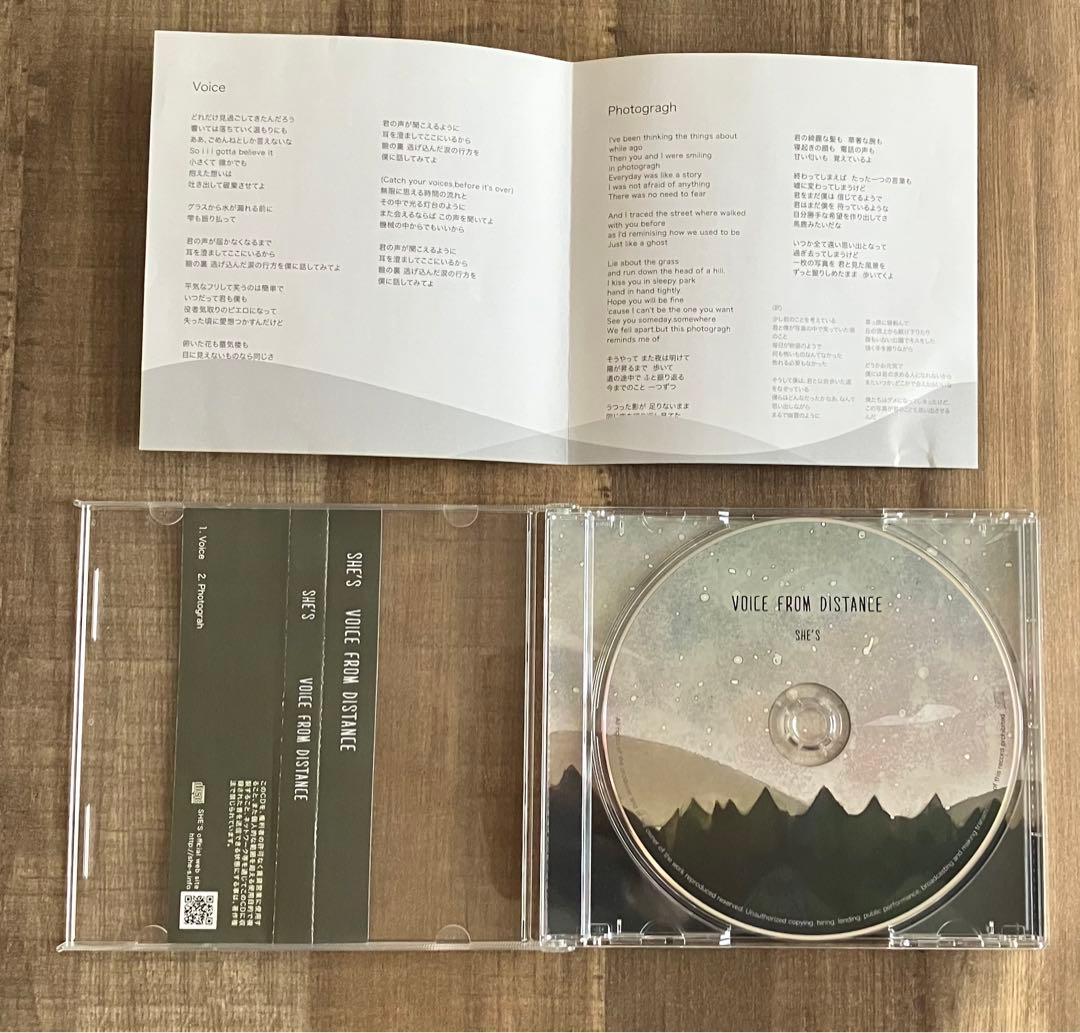 レア商品　SHE’S ◆VOICE FROM DISTANCE