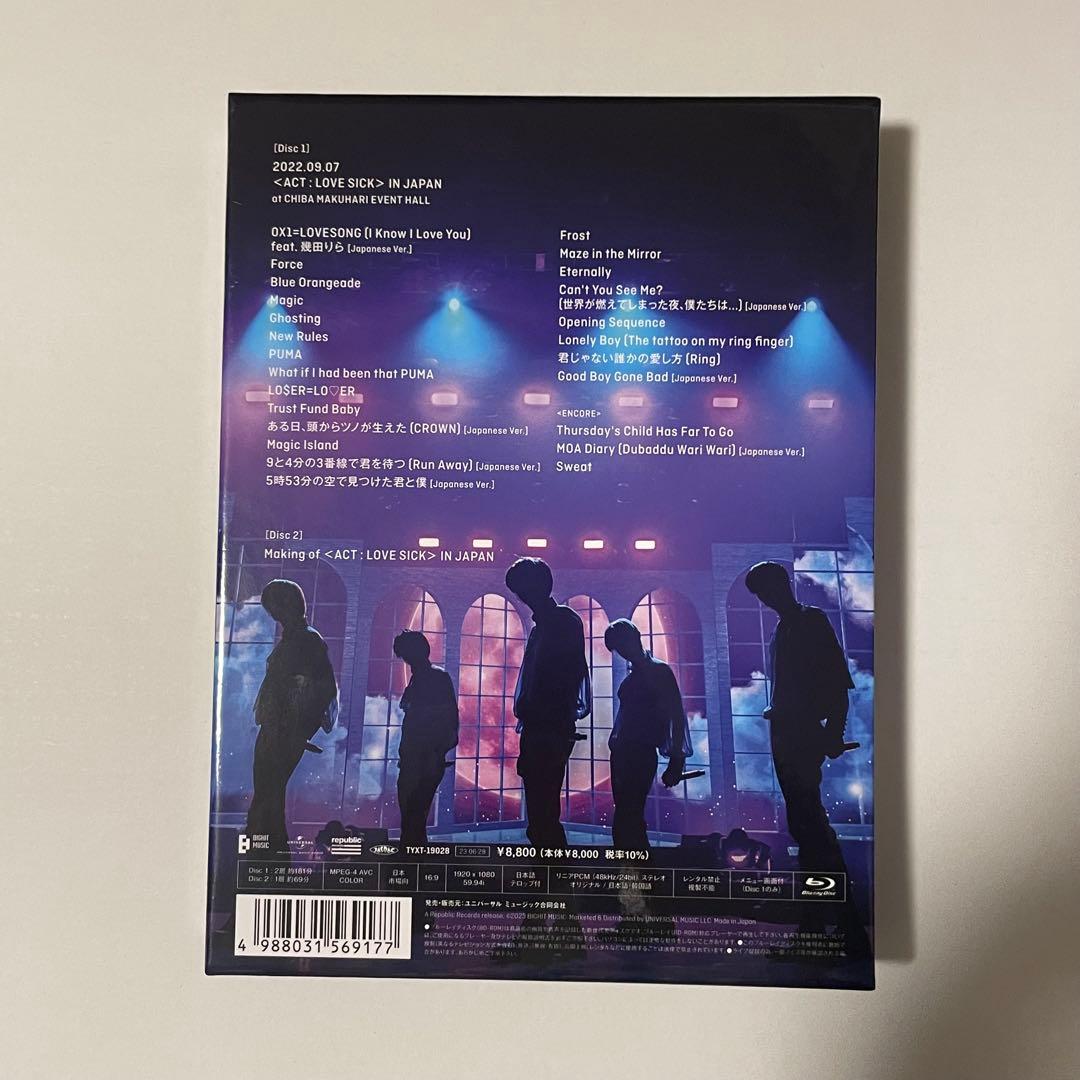 K-POP・アジア TXT ACT:LOVESICK IN JAPAN Blu-ray