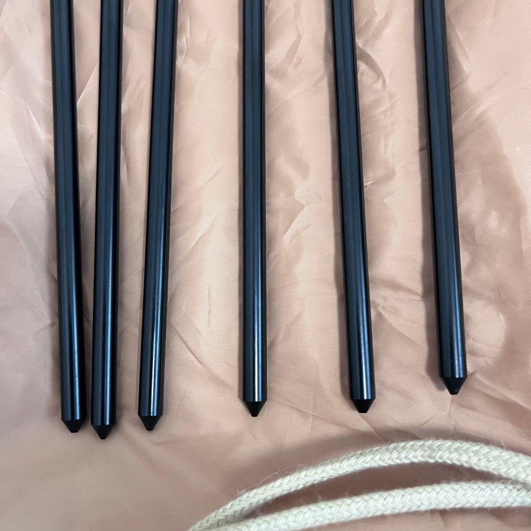 セット peak ウイングタープ TP-100 ポール 2本 TP-11
