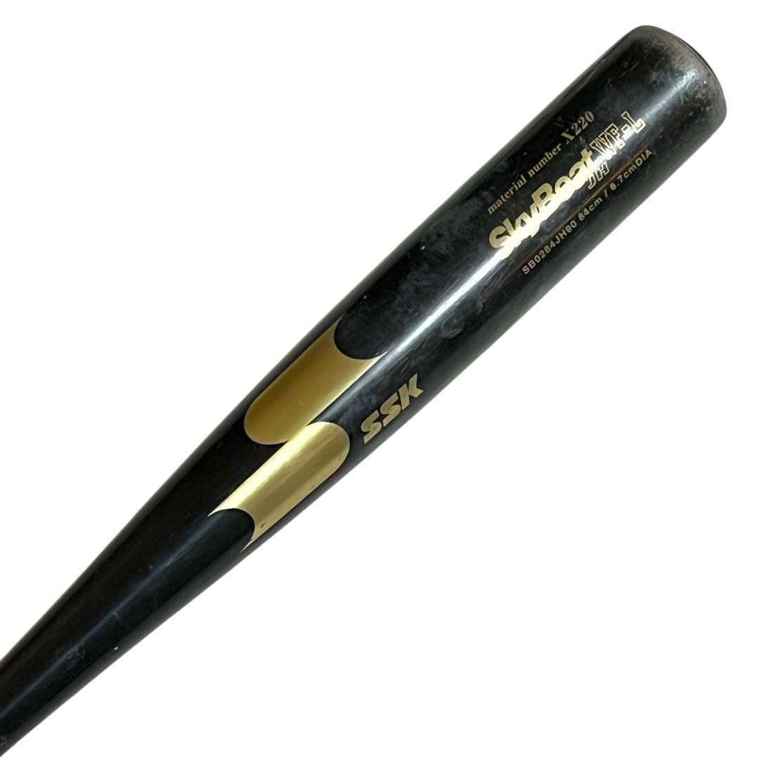 【良品】 SSK SkyBeat WF-L 中学生用 硬式バット 84cm