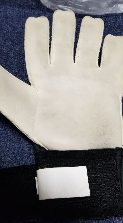 サッカー、ゴールキーパーグローブ、プレデターフィンガーセーブ、サイズ10、新古品