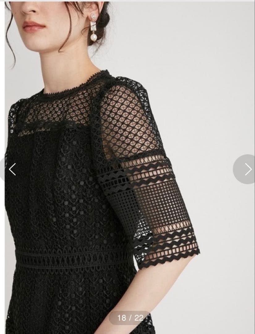 セルフォードcelfordフィッシュテールレースワンピースドレス佳子様アナイ
