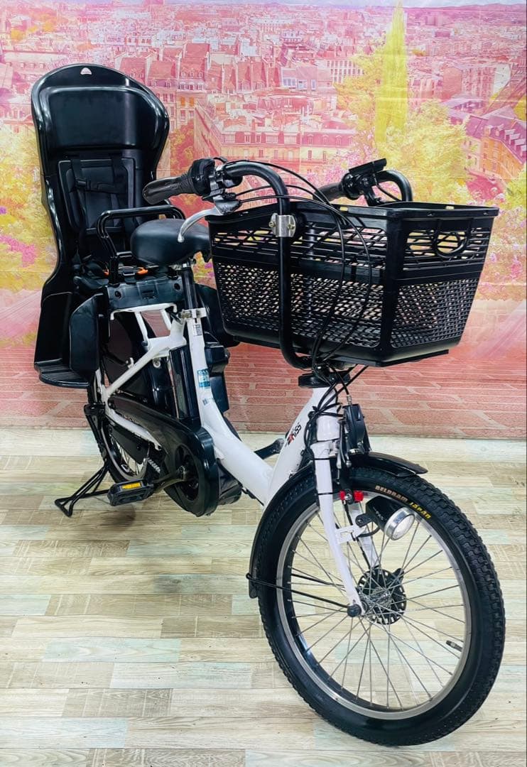 ZK3459 電動自転車 ヤマハ パスキス 子供乗せ 20インチ 送料無料