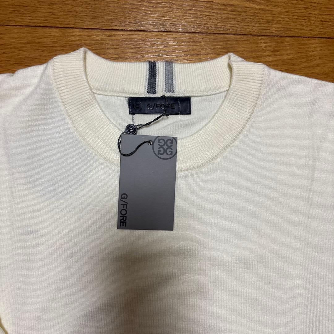☆新品☆G/FORE ジーフォア　ホワイト セーターL