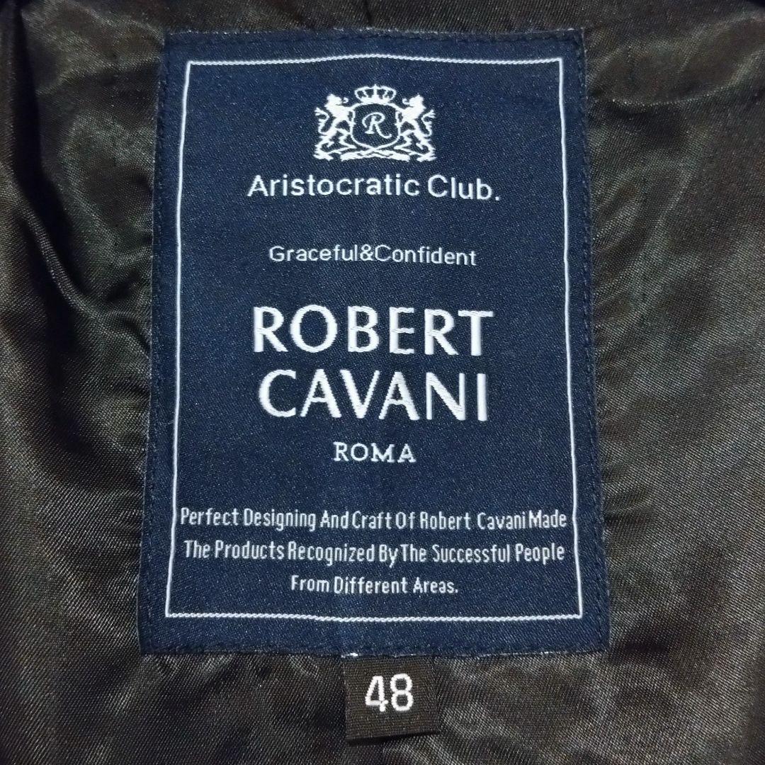 【極美品】ROBERT CAVANI ラムレザーフードコート ブルガリア製