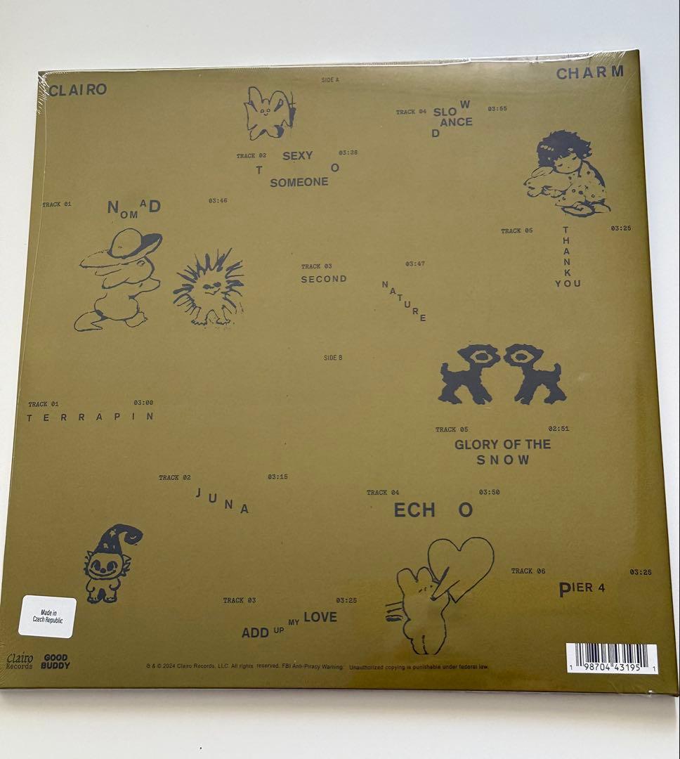 Clairo / Charm 3色ストライプ限定盤 2024年 LP
