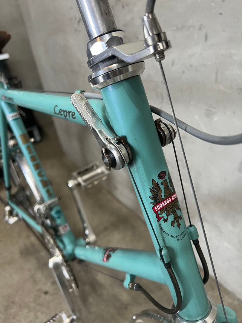 ミニベロ　Bianchi LEPRE ビアンキ 20インチ　クロモリ
