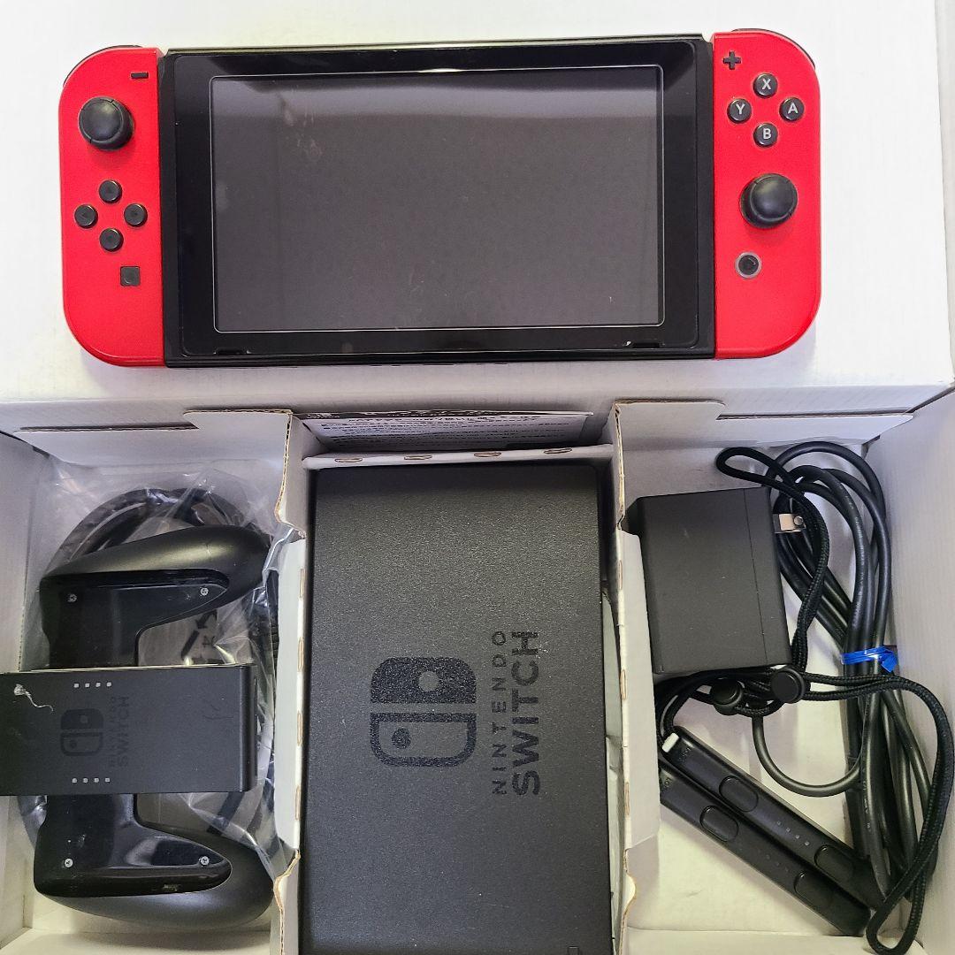 Nintendo Switch 本体(初期型)フルセット+別売コントローラ付き
