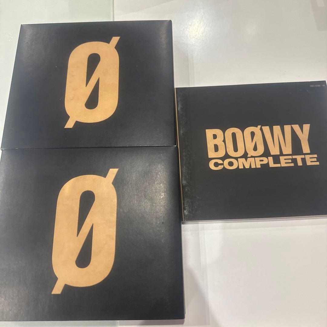 BOφWY COMPLETE コンプリート　帯付き　おまけ付き