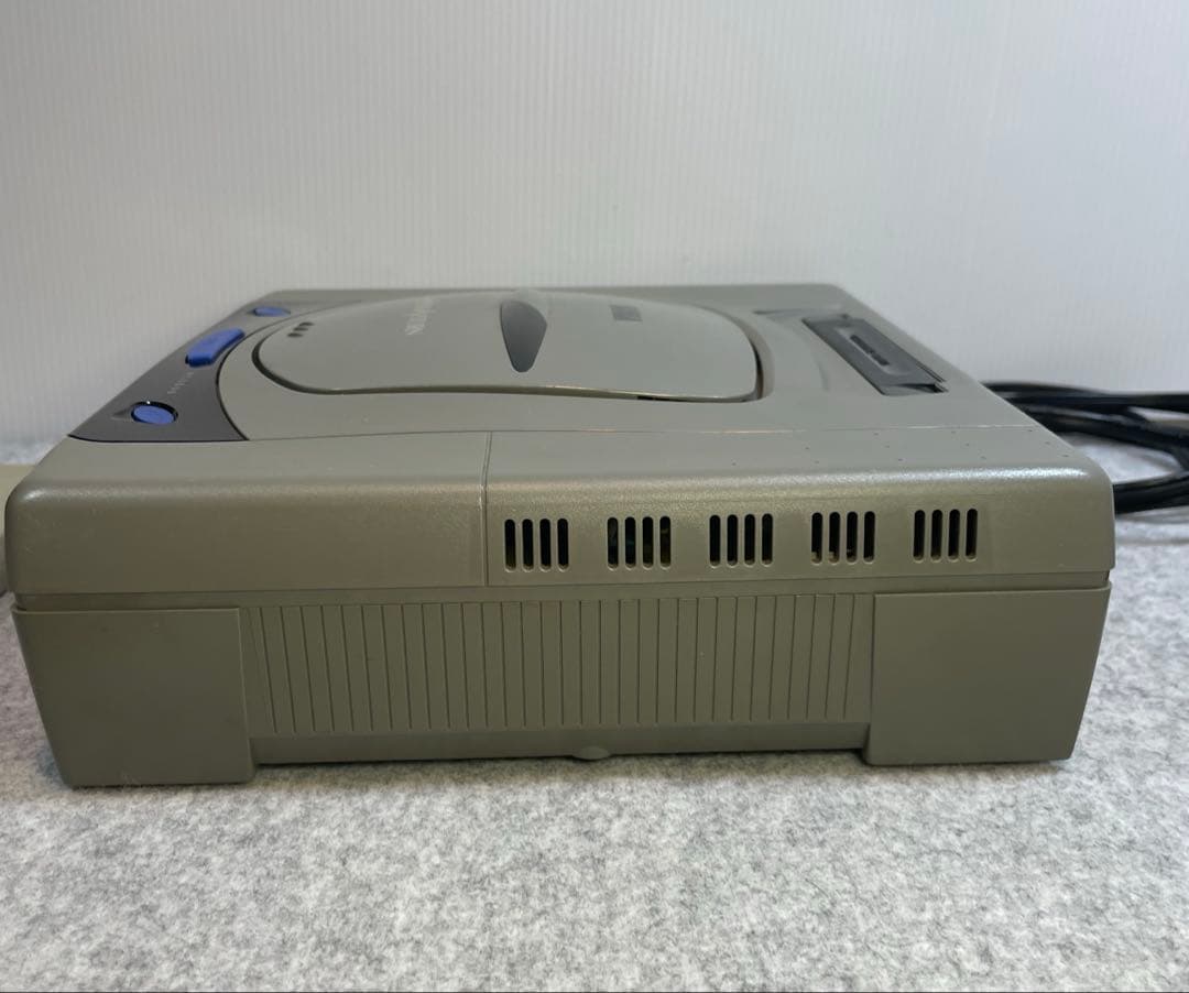 動作確認済 セガサターン本体 HST-3210 パワーメモリー ソフト4本付