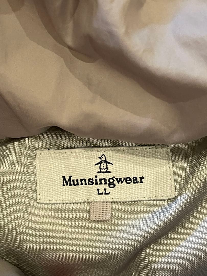 Munsingwear マンシングウェア ダウンニット　ダウンセーターフルジップ