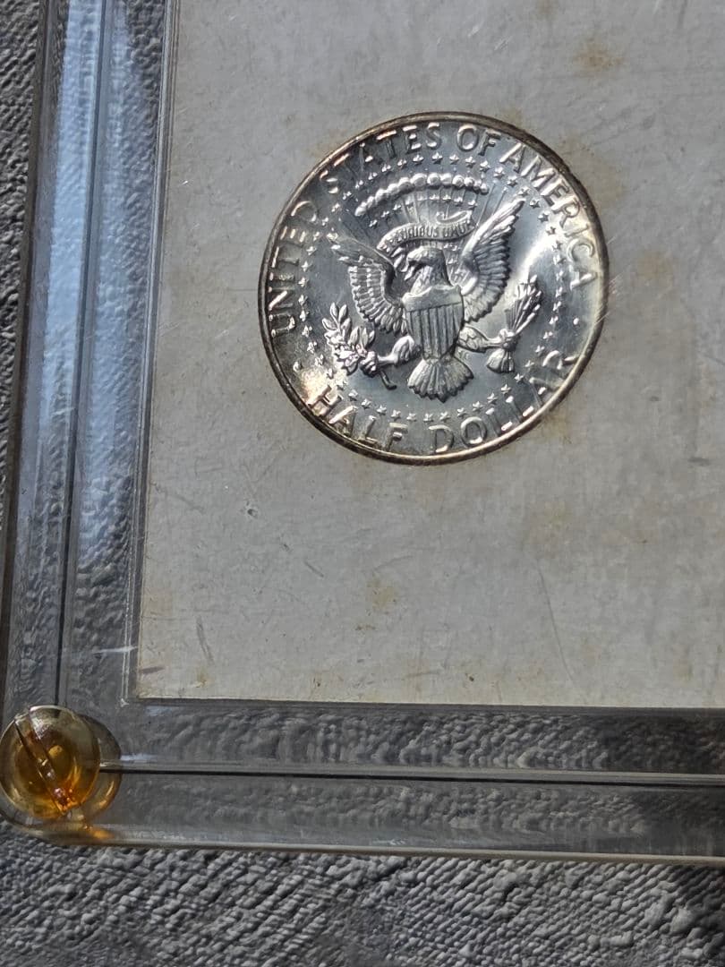 (セット)アメリカ合衆国　ケネディ大統領　ハーフダラー銀貨 1964