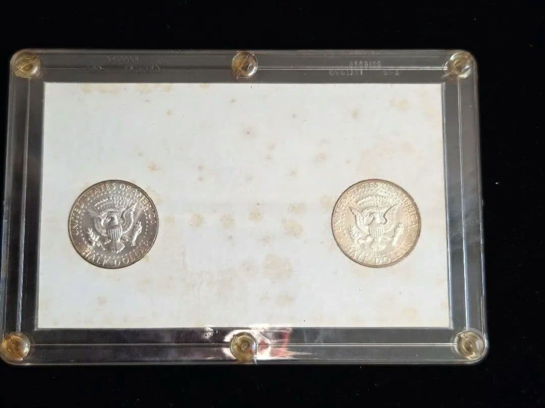 (セット)アメリカ合衆国　ケネディ大統領　ハーフダラー銀貨 1964