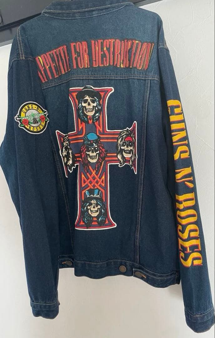 Guns N' Roses デニムジャケット　新品タグ付き