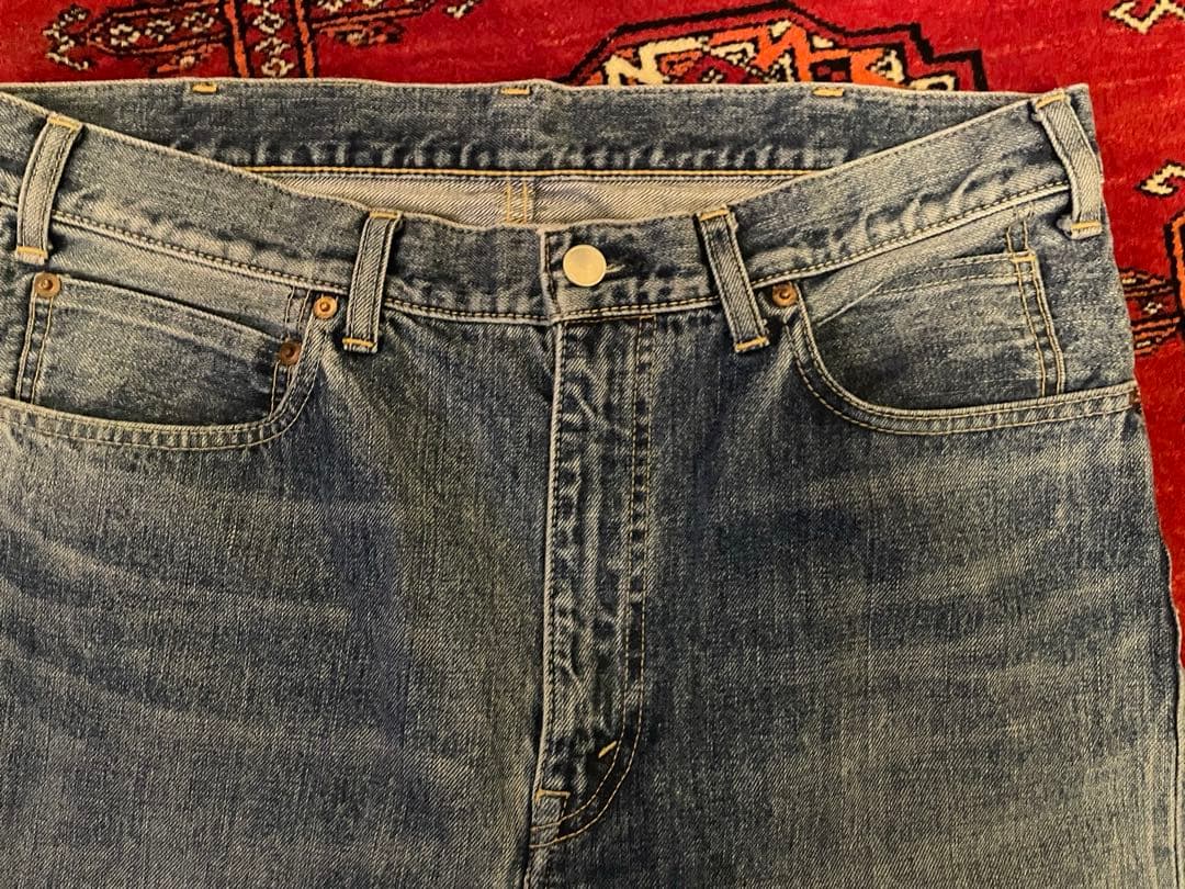 パンツ Unlikely Time Trabel Jeans 1977wash