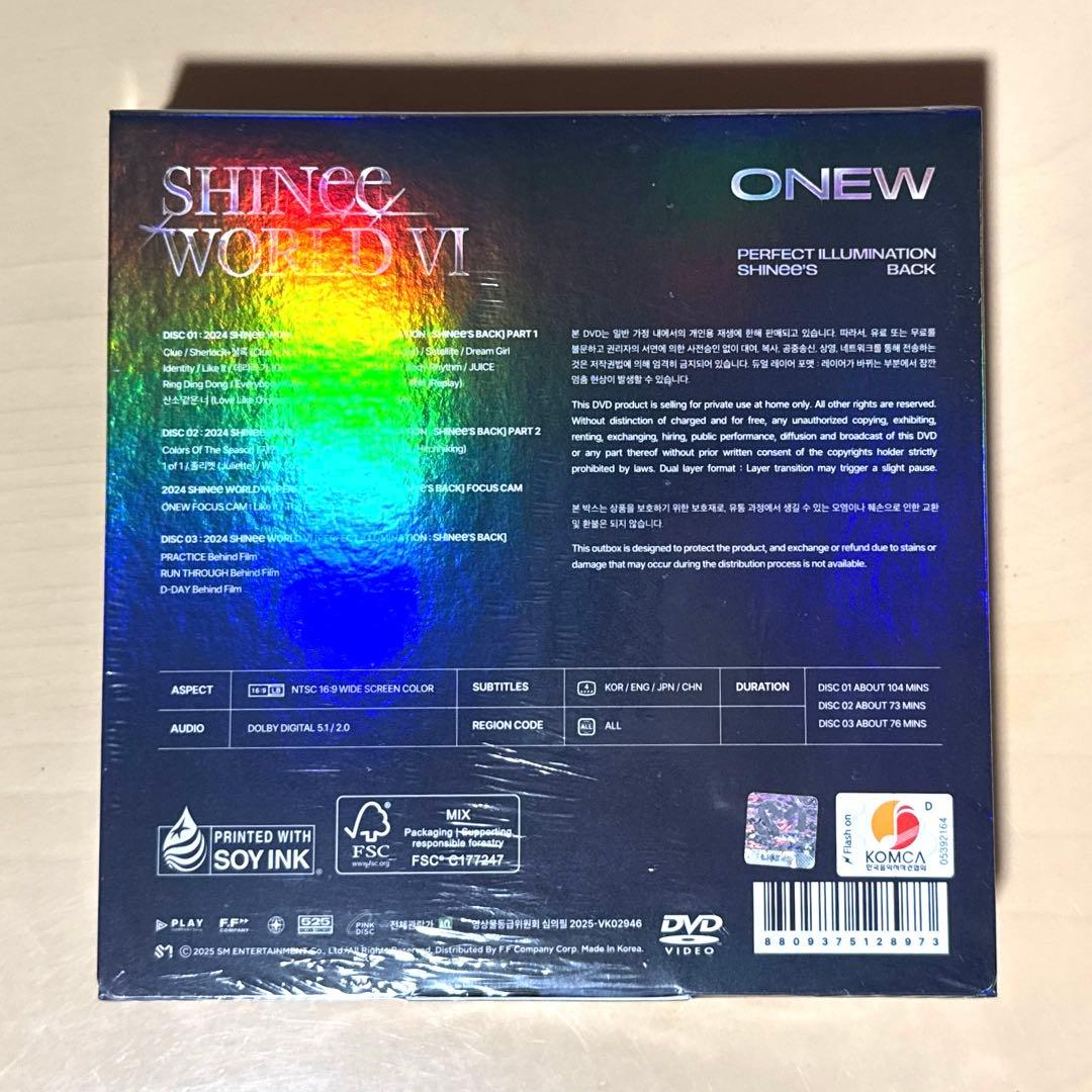 SHINee WORLD VI ソウルコンDVD ONEW ver. オニュ