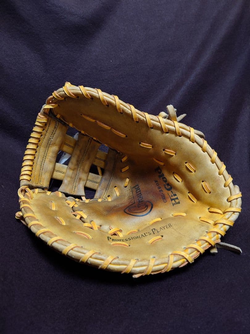 《中古・レストア》Hi-Gold　硬式・左投げ一塁手用グローブ