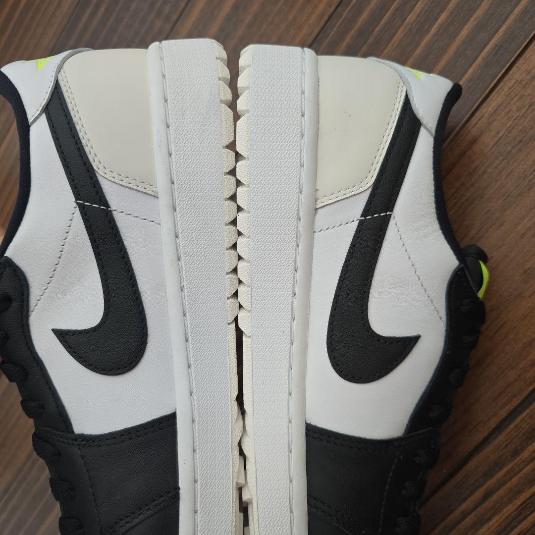 NIKE AIR JORDAN 1 LOW GOLF ブラック ボルト