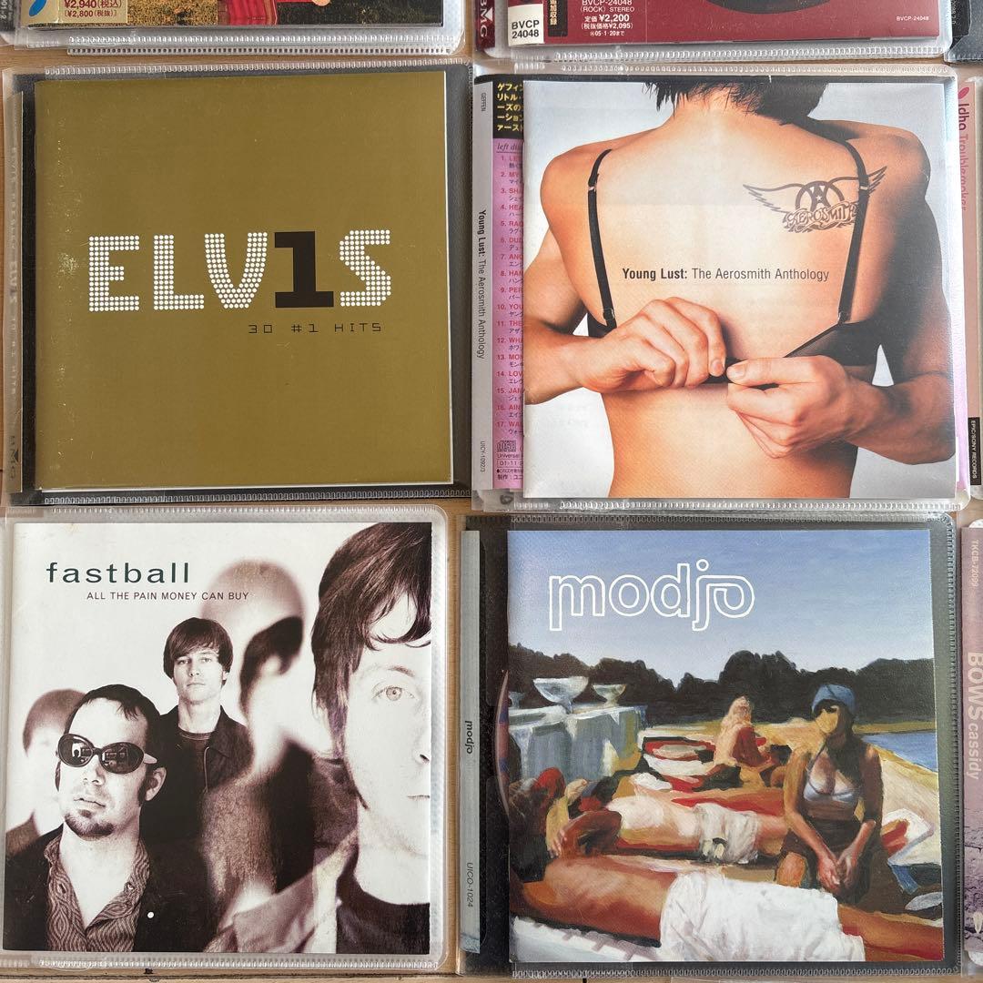 洋楽 CD セット エアロスミス、オアシス他22枚