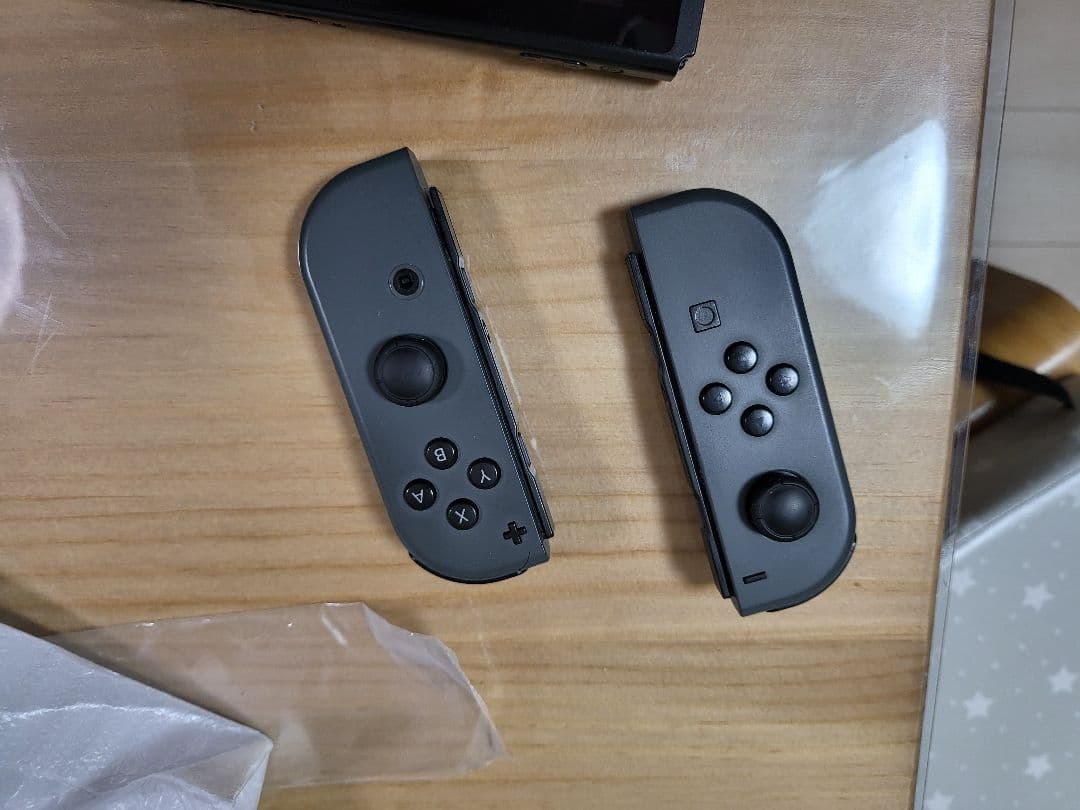 か*食様 Nintendo Switch グレー 本体 難有り