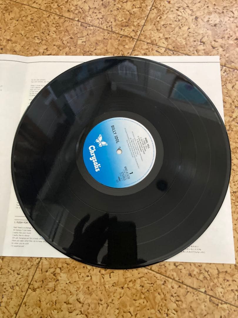 値引き美品！Billy Idol REBEL YELL レコード