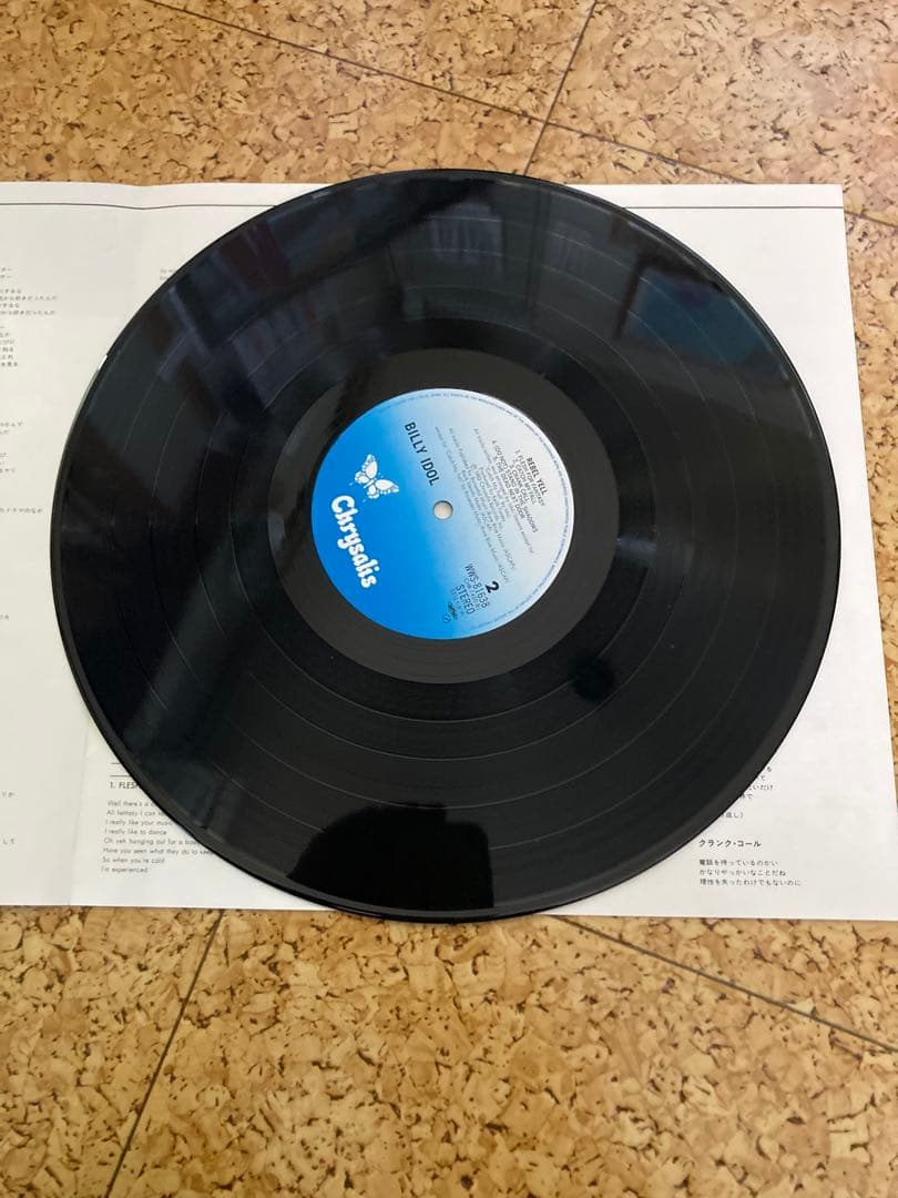 値引き美品！Billy Idol REBEL YELL レコード