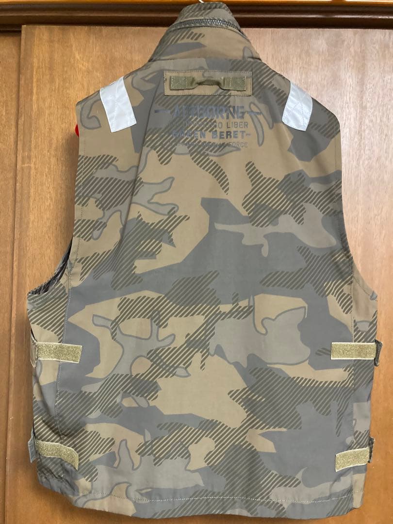 AVIREX Military Camp ライフジャケット XLサイズ 迷彩新品