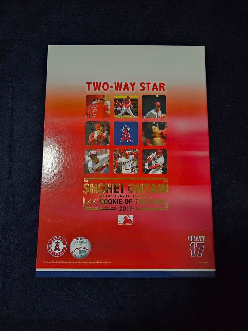 大谷翔平 AL ROOKIE OF THE YEAR 2018