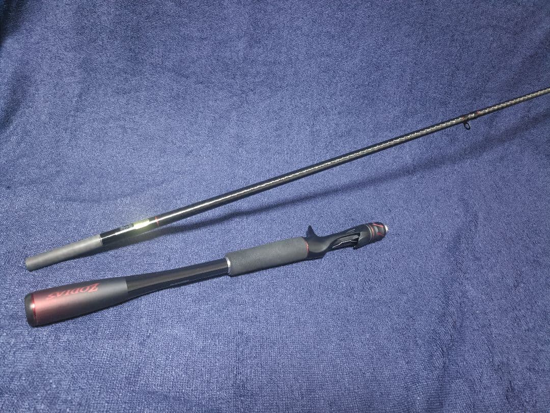 シマノ 20ゾディアス 170M-G グラスロッド グリップジョイント