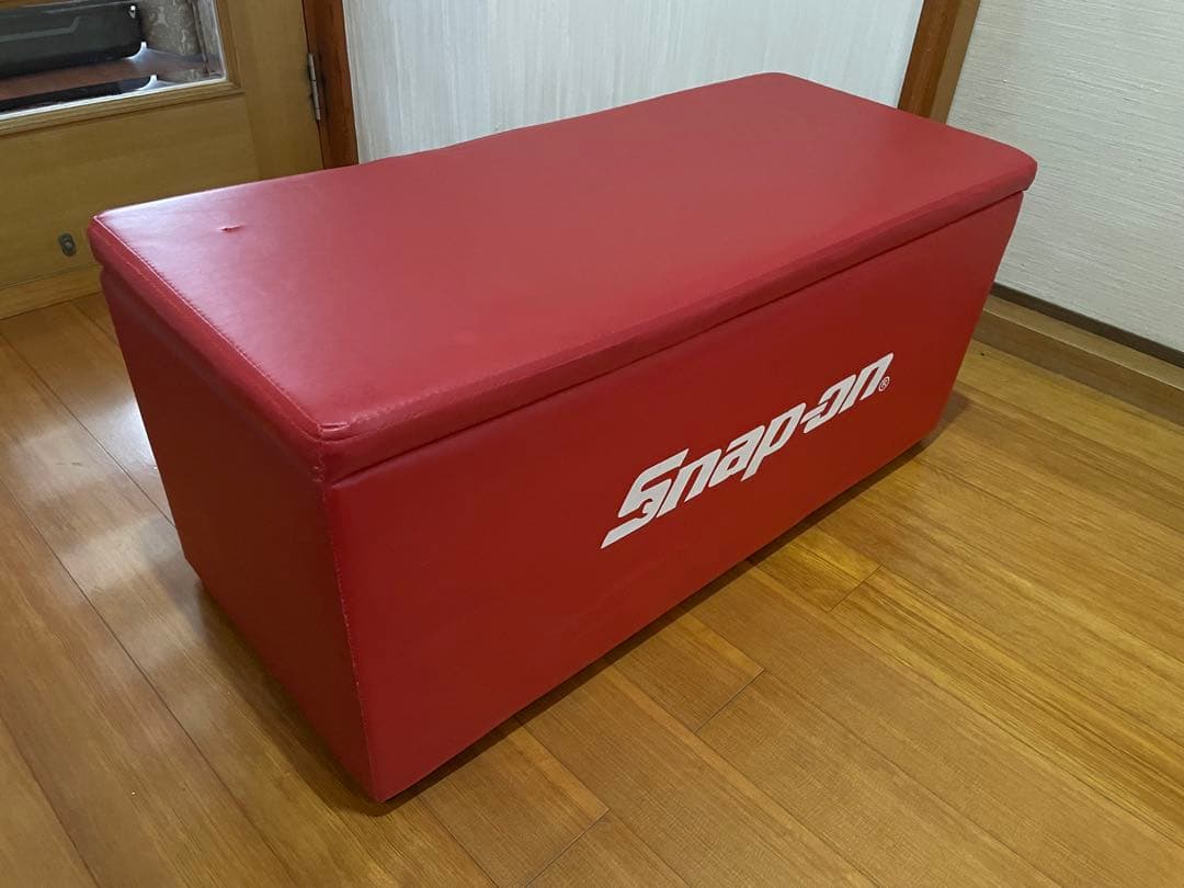 スナップオン 正規品 2人掛け ボックスソファ スツール Snap on 工具箱