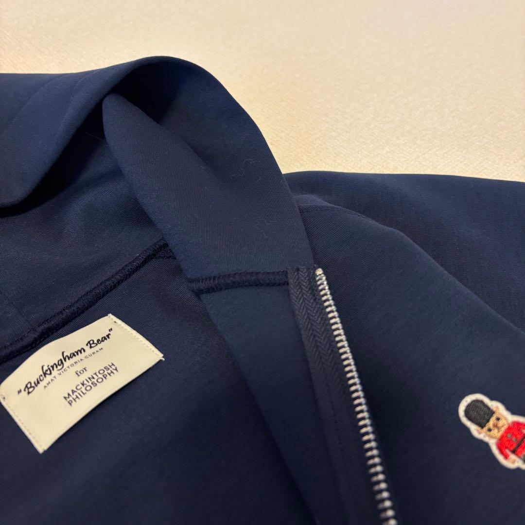 【美品】マッキントッシュフィソロフィー　ジップアップパーカー38