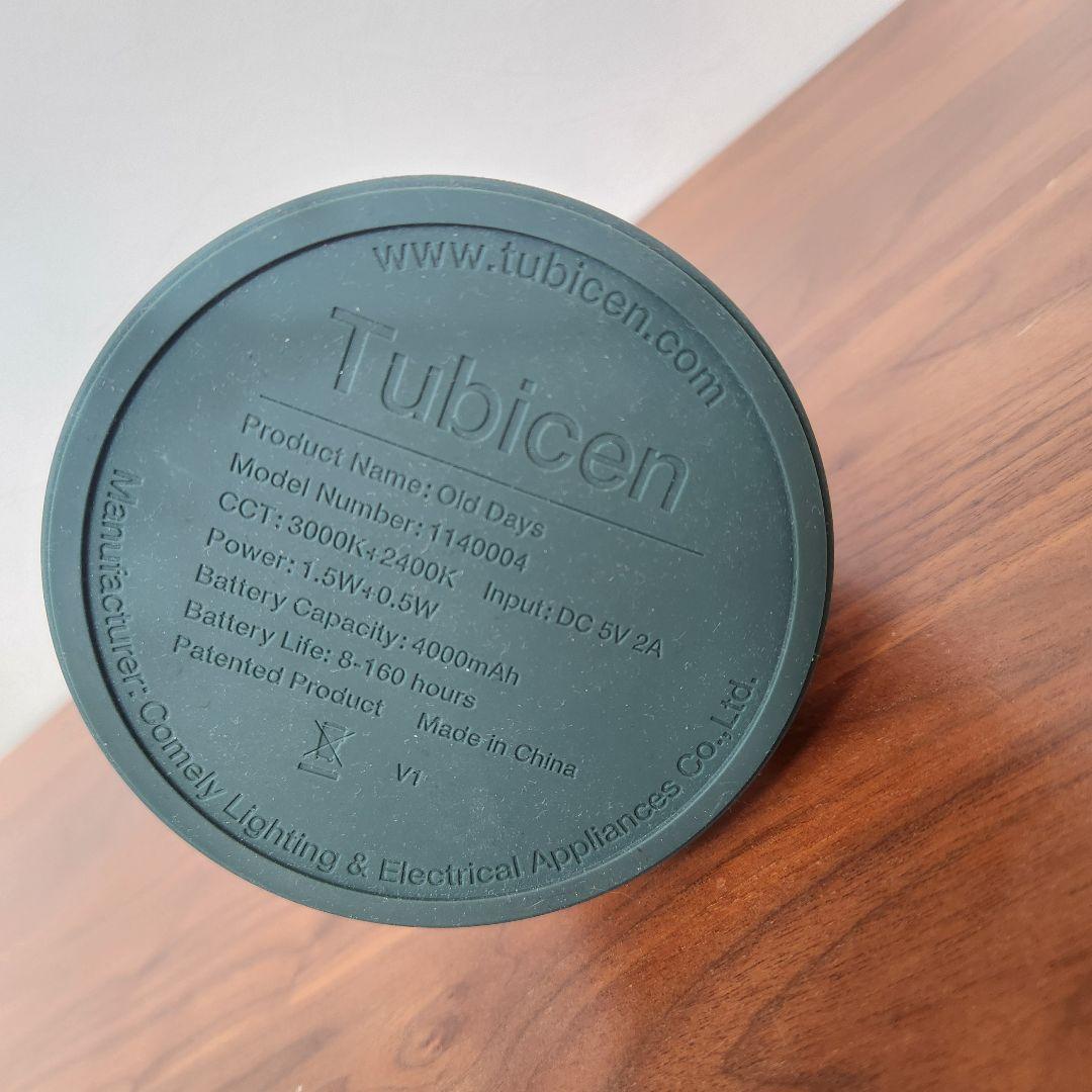 Tubicen ポータブル LED ランタン ライト テーブルランプ