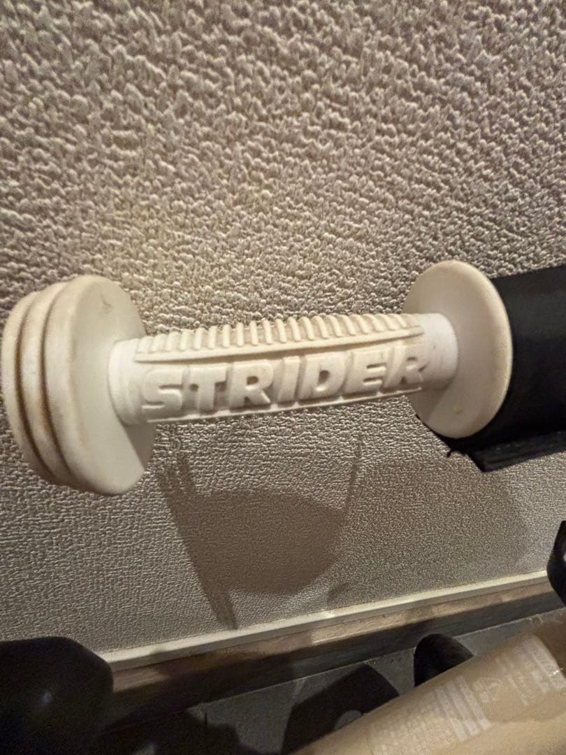 STRIDER バランスバイク 12インチ ホワイト/ブルー