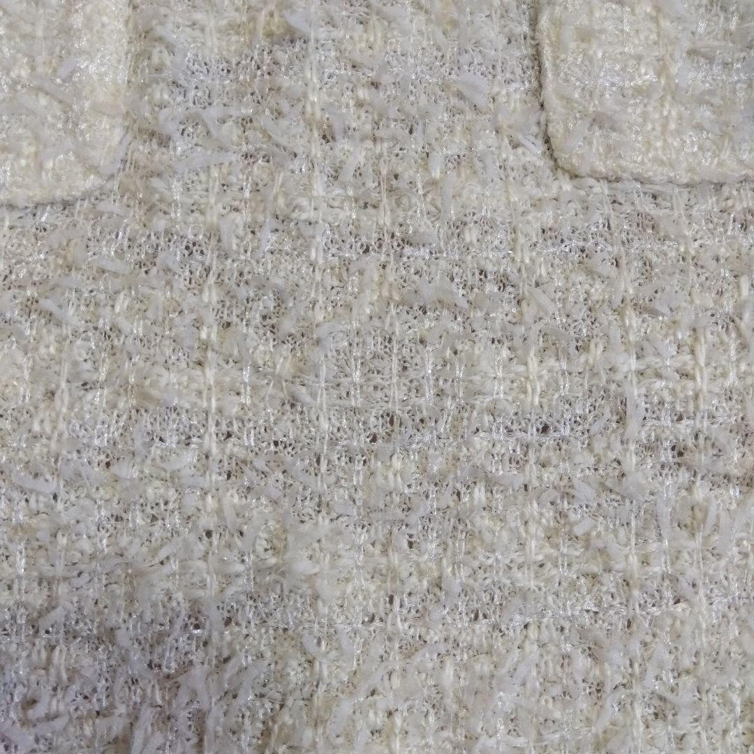 美品　TO BE CHIC　ツイード　ニット　ワンピース