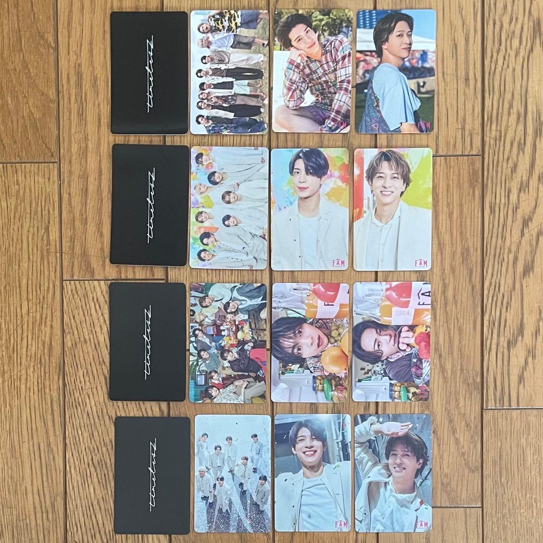 timelesz FAM (CD +Blu-ray) 4形態セット