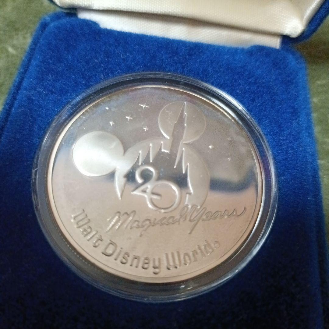 1991年 ディズニーワールド 20周年記念銀貨　3枚おまとめ