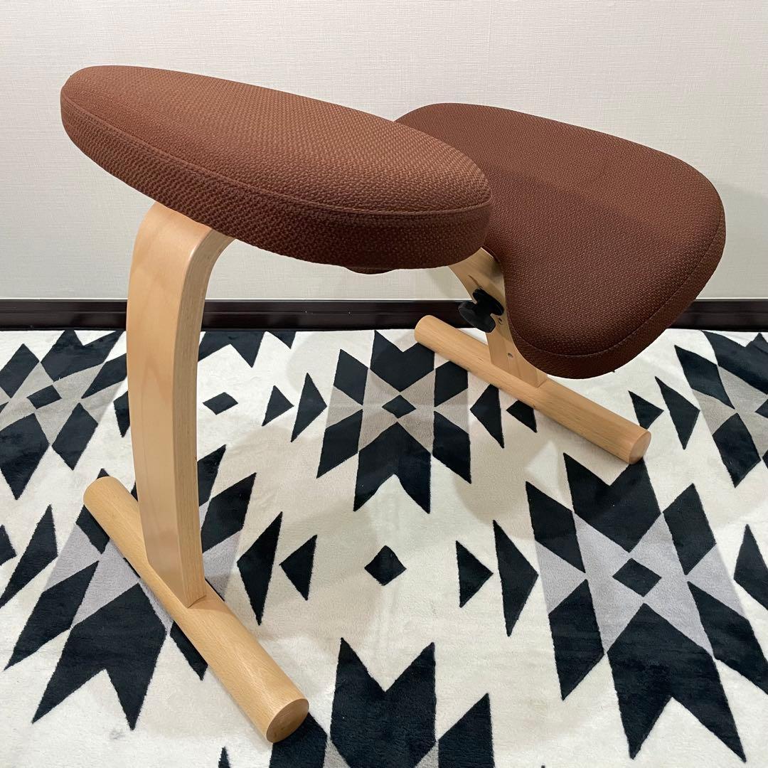 バランスチェア バランスイージー ダークブラウン 中古品