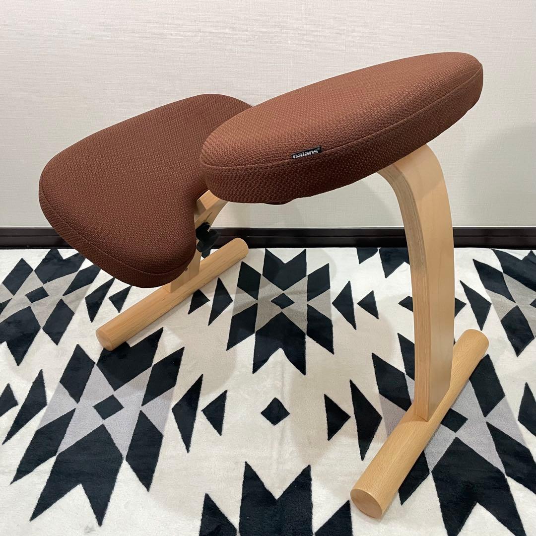 バランスチェア バランスイージー ダークブラウン 中古品