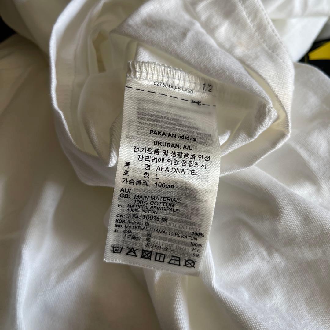 新品タグ付きadidas アルゼンチン代表 ホワイトシャツ X Lサイズ