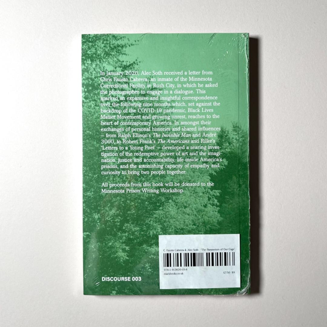 未開封 THE PARAMETERS OF OUR CAGE Alec Soth