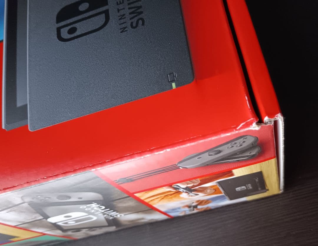 Nintendo Switch グレー本体 ＋付属品　小型パッケージ版