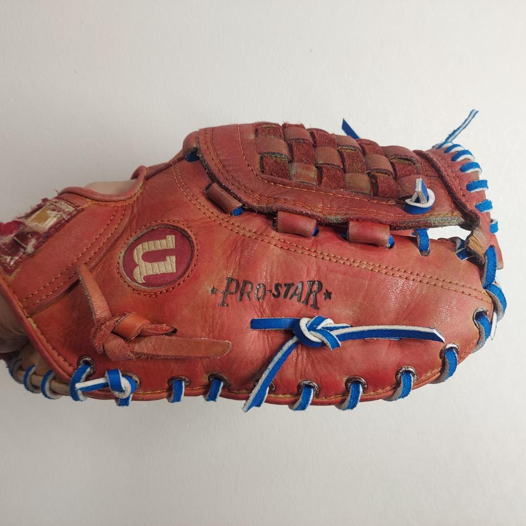 【超レア！ビンテージ再生品 色染め直し】大人用軟式ファーストミット 梅田スポーツ