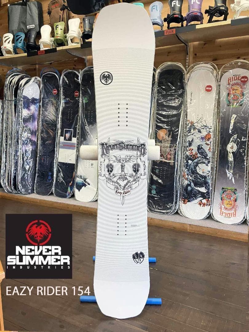 【新品】23-24 NEVERSUMMER EAZY RIDER 154