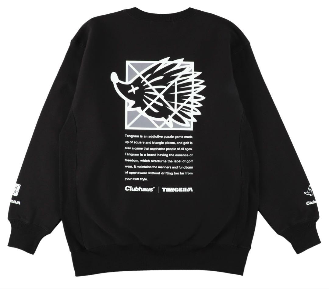 CLUBHAUS×TANGRAM ヘッジホッグ スウェット　新品　Mサイズ