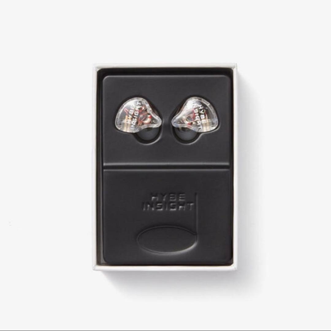 【新品未開封】hybe insight イヤホン イヤモニ クリア 限定品