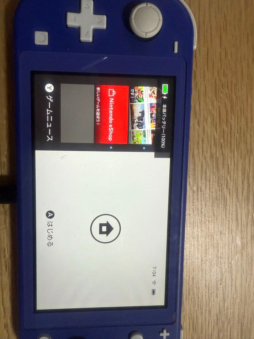 す*し様 Nintendo Switch Lite 青