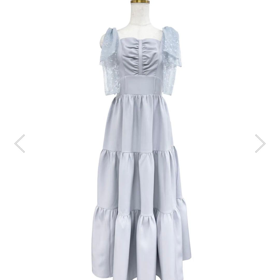 Rosé Museロゼミューズ Lace ribbon tiered dress