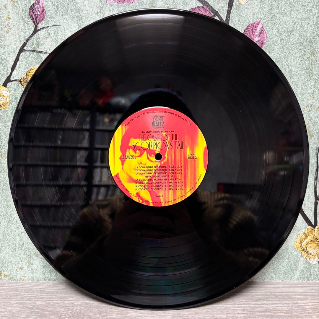 The CACE OF SCOPION TALE サントラ 2LP 帯ポスター付